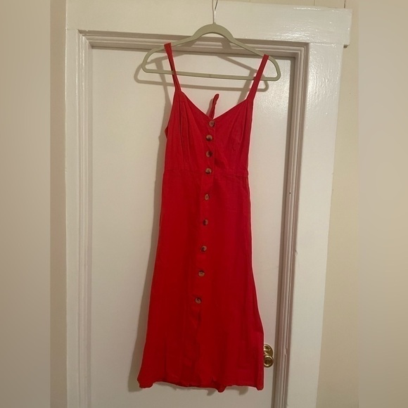 Japna red tank midi dress size medium - Picture 4 of 9